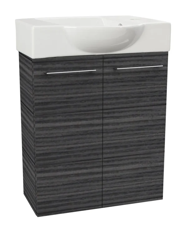FACKELMANN SBC B.PERFEKT Gäste WC Waschtisch Set 55 cm breit