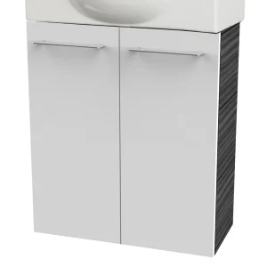 FACKELMANN SBC B.PERFEKT Gäste WC Waschtisch Set 55 cm breit