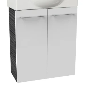 FACKELMANN SBC B.PERFEKT Gäste WC Waschtisch Set 55 cm breit