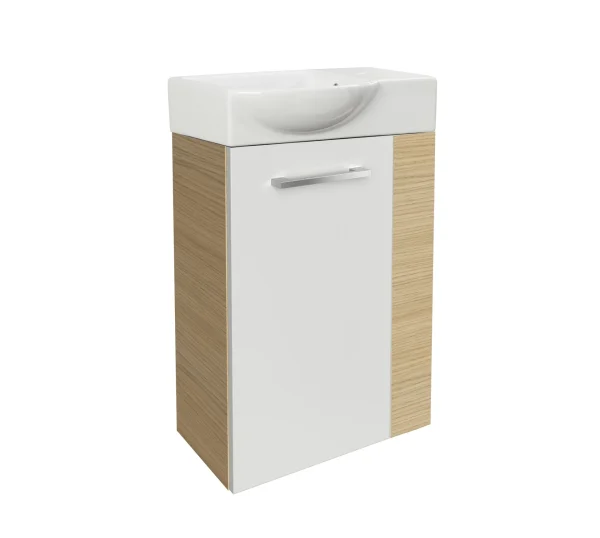 FACKELMANN SBC B.STYLE Gäste WC Waschtisch Set 45 cm breit