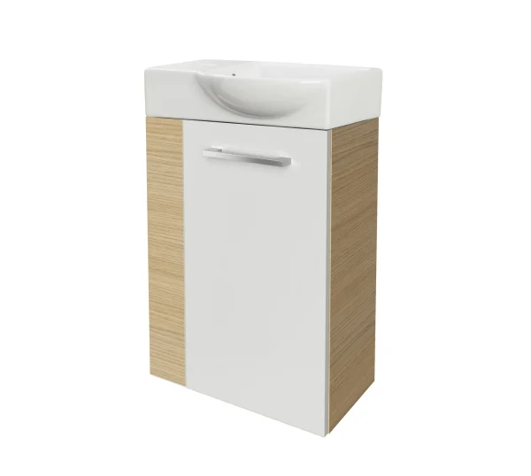 FACKELMANN SBC B.STYLE Gäste WC Waschtisch Set 45 cm breit