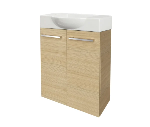 FACKELMANN SBC B.STYLE Gäste WC Waschtisch Set 55 cm breit