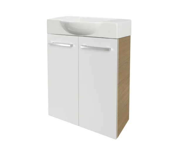 FACKELMANN SBC B.STYLE Gäste WC Waschtisch Set 55 cm breit