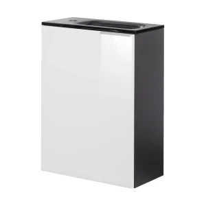 FACKELMANN SBC KARA Gäste WC Waschtisch Set 45 cm breit