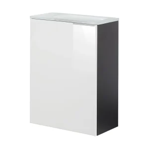 FACKELMANN SBC KARA Gäste WC Waschtisch Set 45 cm breit