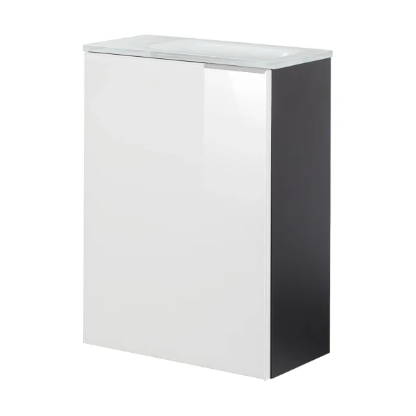 FACKELMANN SBC KARA Gäste WC Waschtisch Set 45 cm breit