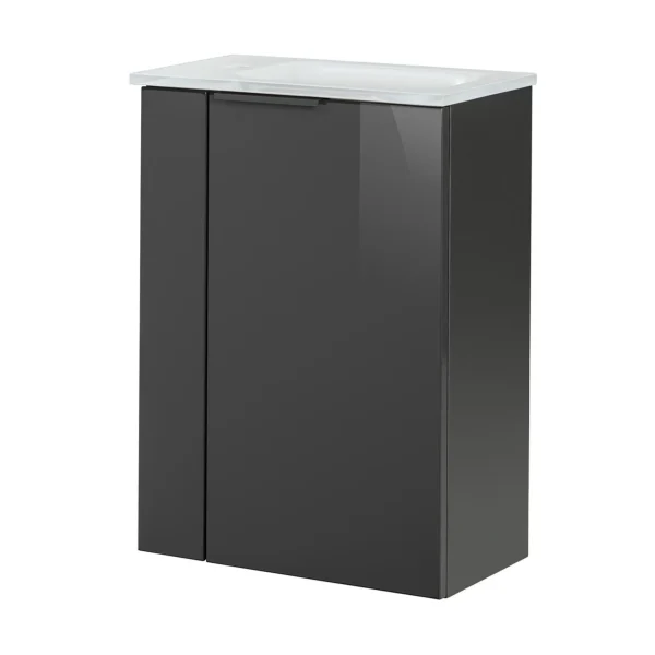 FACKELMANN SBC LUNA Gäste WC Waschtisch Set 45 cm breit