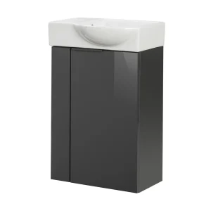 FACKELMANN SBC LUNA Gäste WC Waschtisch Set 45 cm breit