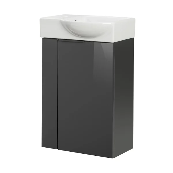 FACKELMANN SBC LUNA Gäste WC Waschtisch Set 45 cm breit