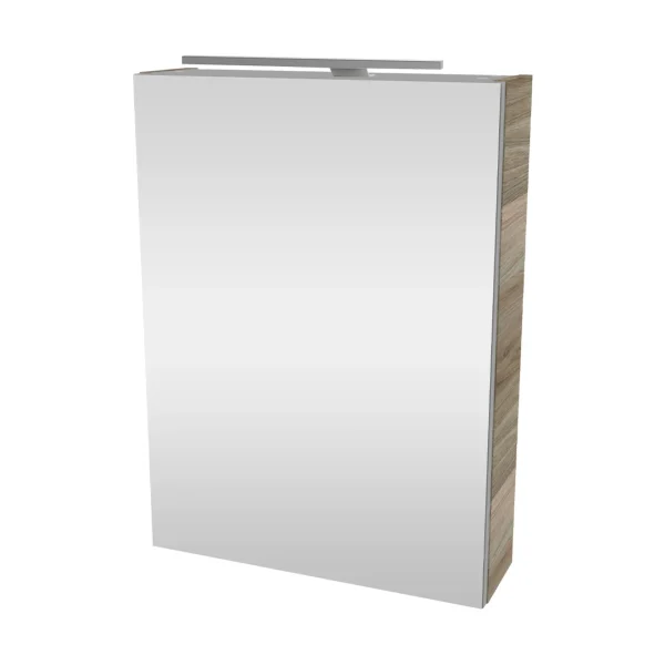 FACKELMANN SBC LUXOR Gäste WC Spiegelschrank 50 cm breit