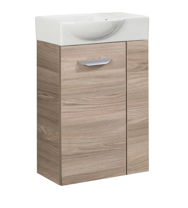 FACKELMANN SBC LUXOR Gäste WC Waschtisch Set 45 cm breit