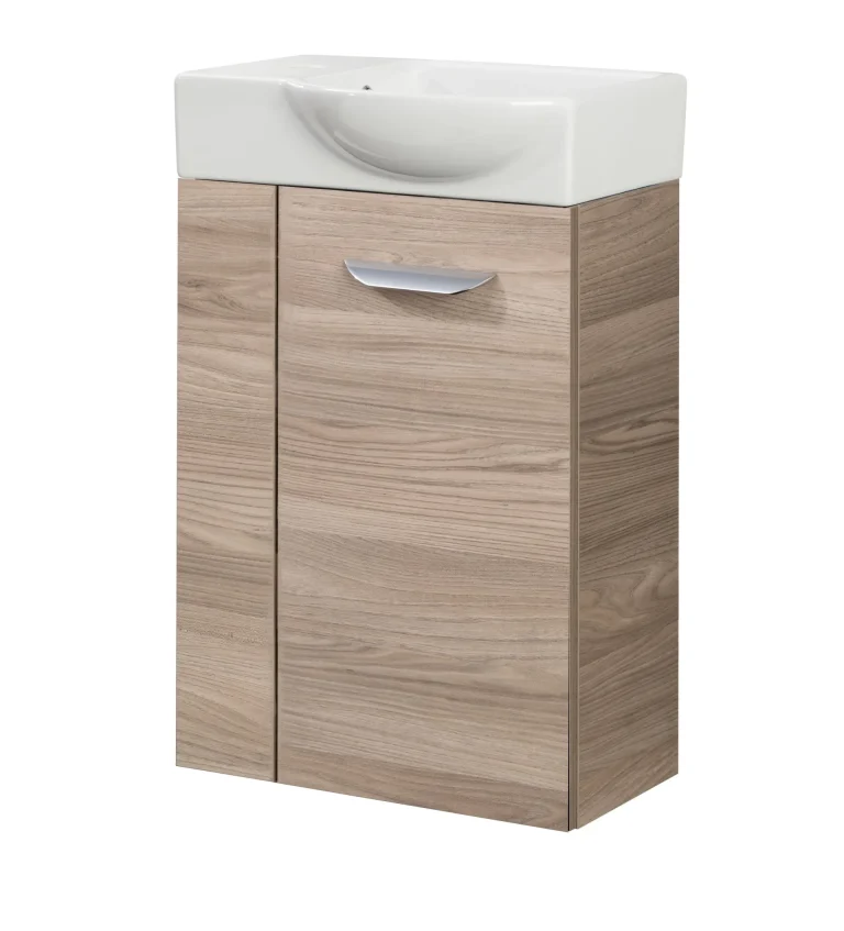 FACKELMANN SBC LUXOR Gäste WC Waschtisch Set 45 cm breit