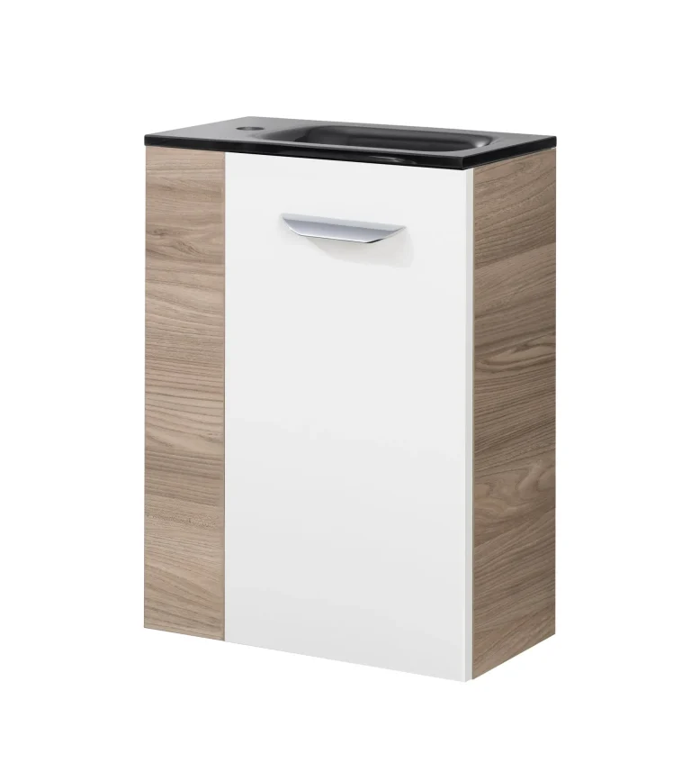 FACKELMANN SBC LUXOR Gäste WC Waschtisch Set 45 cm breit