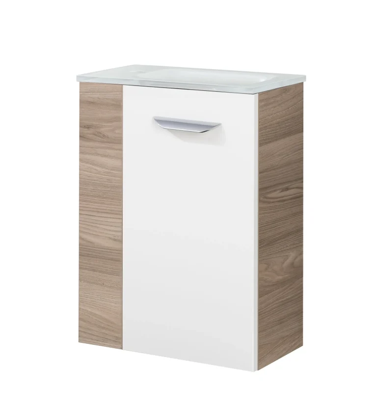 FACKELMANN SBC LUXOR Gäste WC Waschtisch Set 45 cm breit
