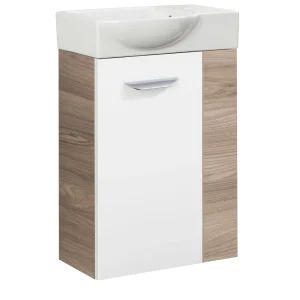 FACKELMANN SBC LUXOR Gäste WC Waschtisch Set 45 cm breit