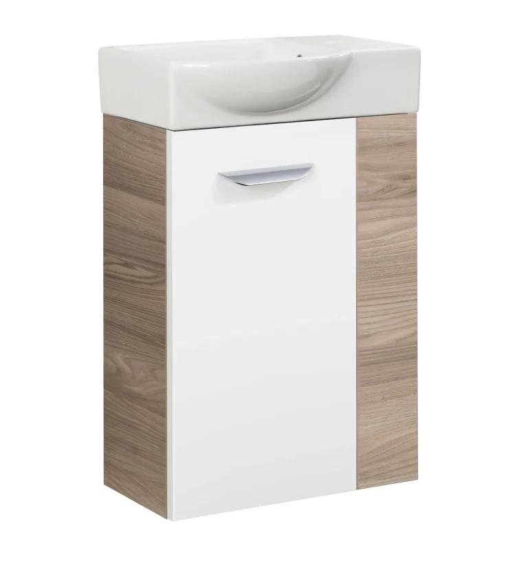 FACKELMANN SBC LUXOR Gäste WC Waschtisch Set 45 cm breit