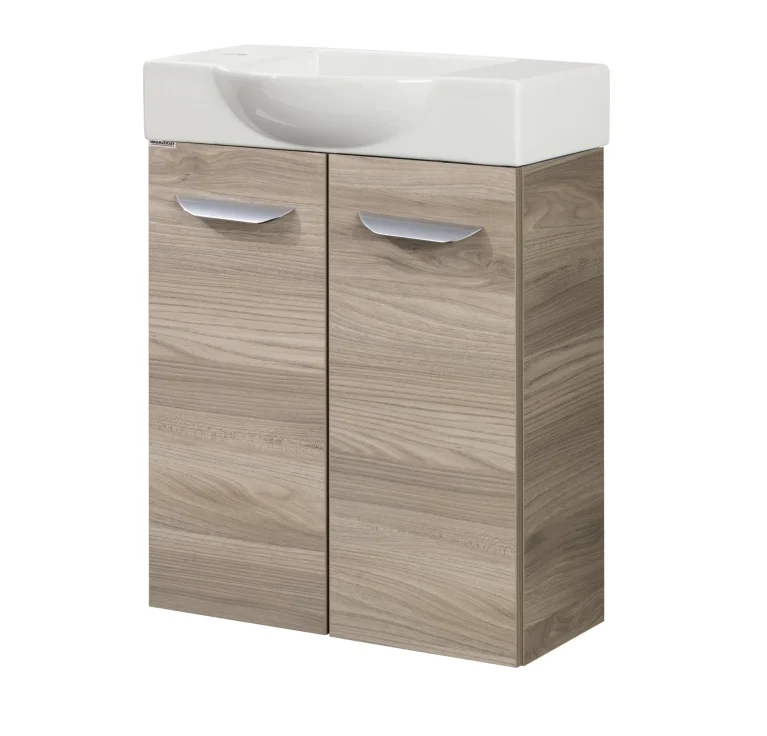 FACKELMANN SBC LUXOR Gäste WC Waschtisch Set 55 cm breit