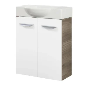 FACKELMANN SBC LUXOR Gäste WC Waschtisch Set 55 cm breit