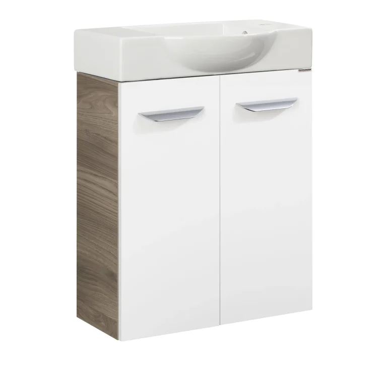 FACKELMANN SBC LUXOR Gäste WC Waschtisch Set 55 cm breit