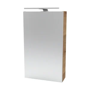 FACKELMANN SBC MILANO Gäste WC Spiegelschrank 40 cm breit