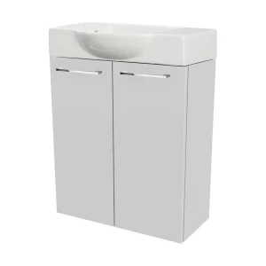 FACKELMANN SBC SCENO Gäste WC Waschtisch Set 55 cm breit