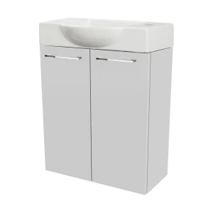 FACKELMANN SBC SCENO Gäste WC Waschtisch Set 55 cm breit