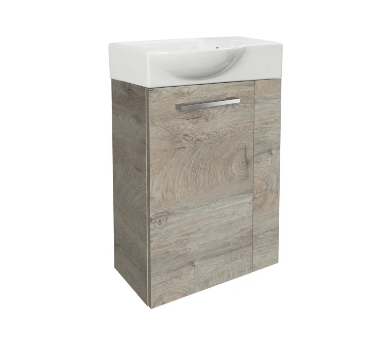 FACKELMANN SBC STANFORD Gäste WC Waschtisch Set 45 cm breit
