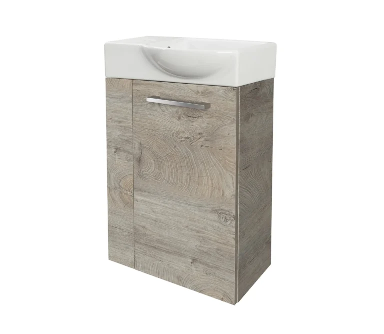 FACKELMANN SBC STANFORD Gäste WC Waschtisch Set 45 cm breit