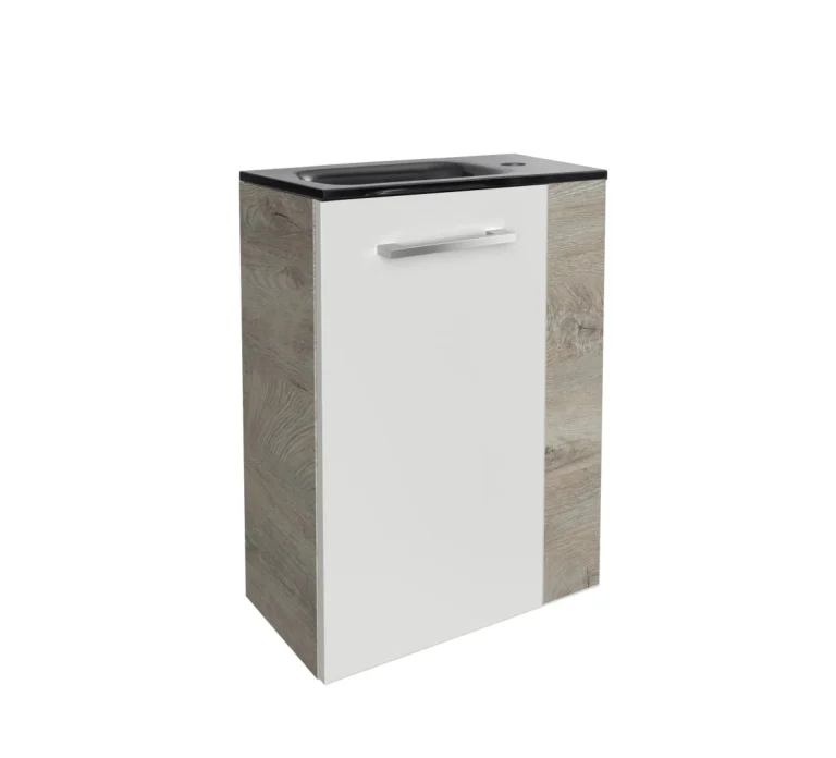 FACKELMANN SBC STANFORD Gäste WC Waschtisch Set 45 cm breit