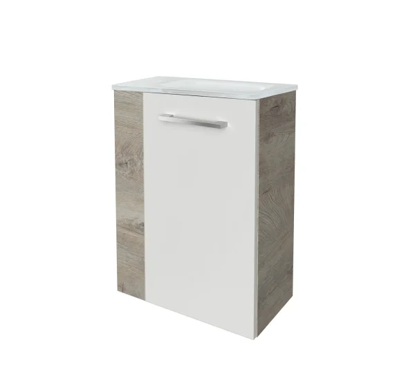 FACKELMANN SBC STANFORD Gäste WC Waschtisch Set 45 cm breit