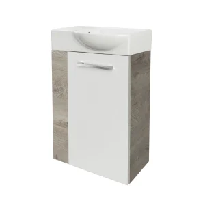 FACKELMANN SBC STANFORD Gäste WC Waschtisch Set 45 cm breit