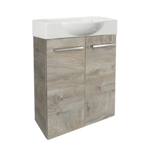FACKELMANN SBC STANFORD Gäste WC Waschtisch Set 55 cm breit