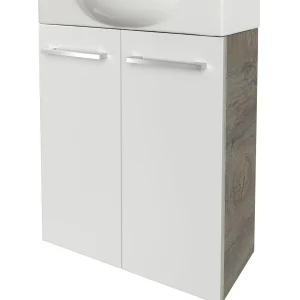 FACKELMANN SBC STANFORD Gäste WC Waschtisch Set 55 cm breit