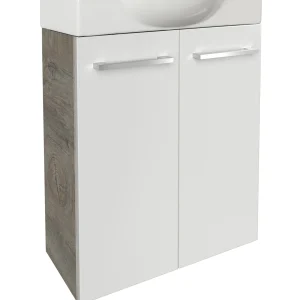 FACKELMANN SBC STANFORD Gäste WC Waschtisch Set 55 cm breit