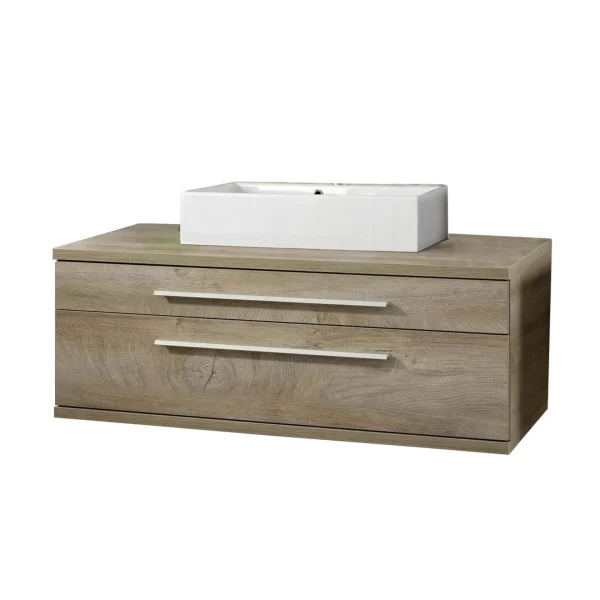 FACKELMANN STANFORD Waschbecken mit Unterschrank 110 cm breit