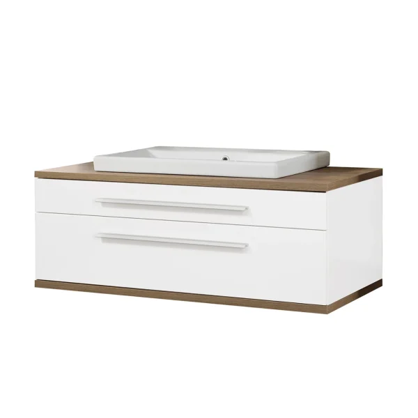 FACKELMANN STANFORD Waschbecken mit Unterschrank 110 cm breit
