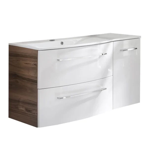 FACKELMANN VERONA Waschbecken mit Unterschrank 115 cm breit