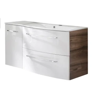 FACKELMANN VERONA Waschbecken mit Unterschrank 115 cm breit