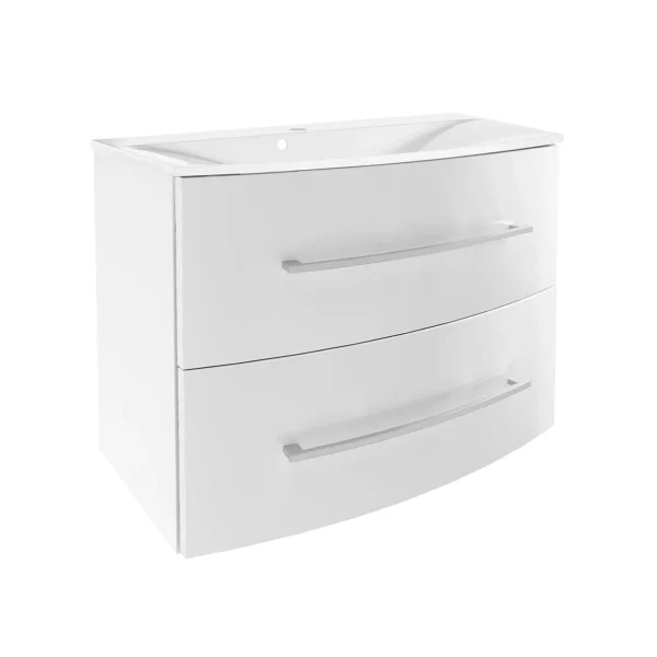 FACKELMANN VERONA Waschbecken mit Unterschrank 80 cm breit