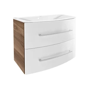 FACKELMANN VERONA Waschbecken mit Unterschrank 80 cm breit