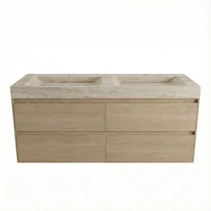 FORZALAQUA IBIZA BELLEZZA Waschbecken mit Unterschrank 140 cm breit