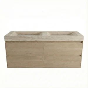 FORZALAQUA IBIZA BELLEZZA Waschbecken mit Unterschrank 140 cm breit