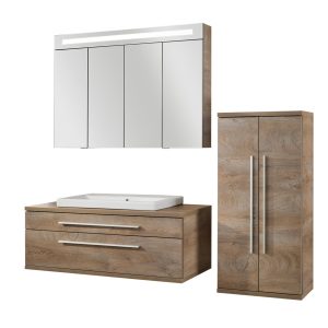 Fackelmann STANFORD Badmöbel Set 4-teilig