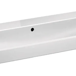 GEBERIT SMYLE SQUARE Waschbecken Keramik 120 cm breit