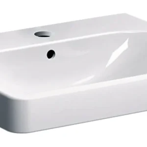GEBERIT SMYLE SQUARE Waschbecken Keramik 60 cm breit