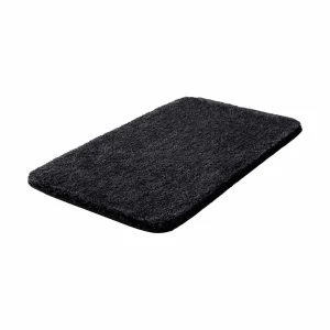 GRUND MELANGE Badematte 50 x 110 cm Anthrazit