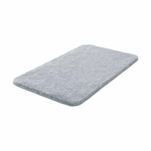 GRUND MELANGE Badematte 70 x 120 cm Silber