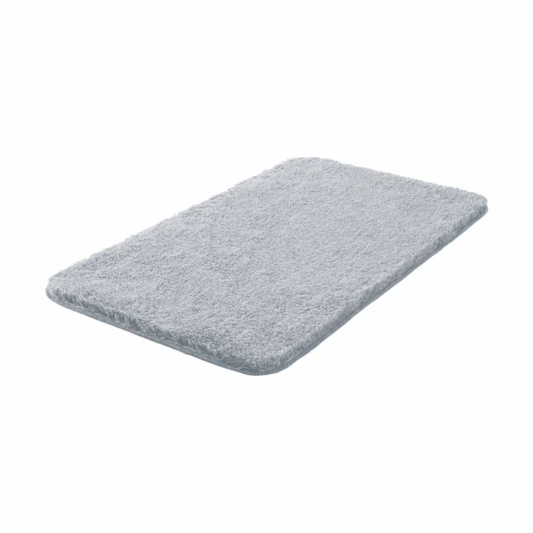 GRUND MELANGE Badematte 70 x 120 cm Silber