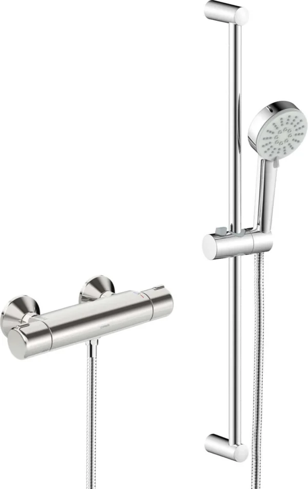 HANSA HANSABASIC Duschthermostat und Stangenbrauseset