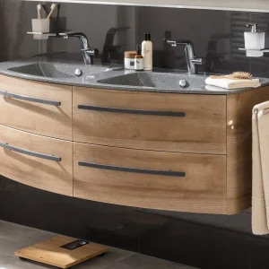LANZET CLASSICO Waschbecken mit Unterschrank 140 cm breit